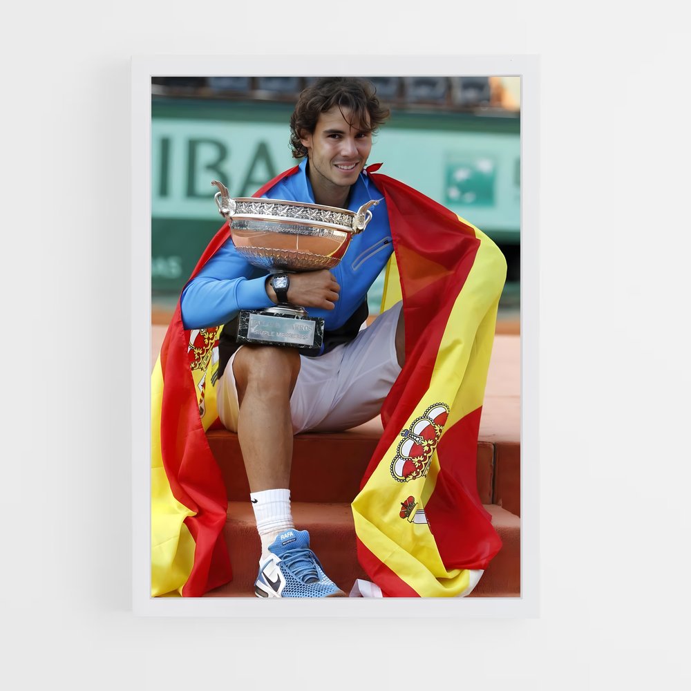 Poster La Paix du Champion – affiche Tennis (vue 3)